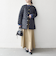 《予約》Traditional Weatherwear: ARKLEY Aライン ミドル ノーカラー コート
