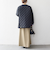 《予約》Traditional Weatherwear: ARKLEY Aライン ミドル ノーカラー コート