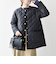 《予約》Traditional Weatherwear: ARKLEY Aライン ミドル ノーカラー コート