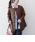 Traditional Weatherwear: ARKLEY Aライン ミドル ノーカラー コート
