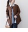Traditional Weatherwear: ARKLEY Aライン ミドル ノーカラー コート