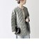 Traditional Weatherwear: ARKLEY Aライン ミドル ノーカラー コート