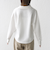 《予約》【WEB限定】〈手洗い可能〉ケーブル ジャージー ポロ プルオーバー
