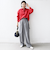《予約》【WEB限定】〈手洗い可能〉ケーブル ジャージー ポロ プルオーバー