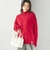《予約》〈手洗い可能〉ウール カシミヤ ハイネック プルオーバー