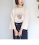 《予約》【WEB限定】〈洗濯機可能〉七分袖 ワイド スリーブ プリント スウェット