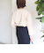 《予約》【WEB限定】〈洗濯機可能〉七分袖 ワイド スリーブ プリント スウェット