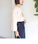 《予約》【WEB限定】〈洗濯機可能〉七分袖 ワイド スリーブ プリント スウェット