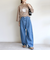 《予約》【WEB限定】〈洗濯機可能〉七分袖 ワイド スリーブ プリント スウェット