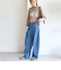 《予約》【WEB限定】〈洗濯機可能〉七分袖 ワイド スリーブ プリント スウェット