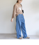 《予約》【WEB限定】〈洗濯機可能〉七分袖 ワイド スリーブ プリント スウェット