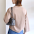 《予約》【WEB限定】〈洗濯機可能〉七分袖 ワイド スリーブ プリント スウェット