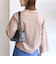 《予約》【WEB限定】〈洗濯機可能〉七分袖 ワイド スリーブ プリント スウェット