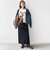 《予約》【WEB限定】〈手洗い可能〉ファンシー コード 刺繍 ダンボール カットソー