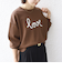 《予約》【WEB限定】〈手洗い可能〉ファンシー コード 刺繍 ダンボール カットソー