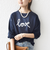 《予約》【WEB限定】〈手洗い可能〉ファンシー コード 刺繍 ダンボール カットソー