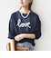 《予約》【WEB限定】〈手洗い可能〉ファンシー コード 刺繍 ダンボール カットソー