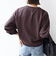 《予約》【WEB限定】〈手洗い可能〉パール調 ネックレス チャーム 付 ドルマン スウェット