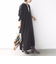 《予約》【WEB限定】〈洗濯機可能〉スキッパー コーデュロイ ワンピース