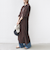 《予約》【WEB限定】〈洗濯機可能〉スキッパー コーデュロイ ワンピース