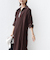 《予約》【WEB限定】〈洗濯機可能〉スキッパー コーデュロイ ワンピース