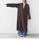 《予約》【WEB限定】〈洗濯機可能〉スキッパー コーデュロイ ワンピース
