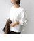 《予約》〈手洗い可能〉ケーブル ジャージー スキッパー プルオーバー