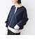 《予約》〈手洗い可能〉ケーブル ジャージー スキッパー プルオーバー