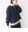 《予約》〈手洗い可能〉ケーブル ジャージー スキッパー プルオーバー