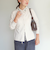 《予約》【WEB限定】〈手洗い可能〉ビーズ 刺しゅう 襟付 ニット カーディガン