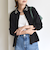 《予約》【WEB限定】〈手洗い可能〉ビーズ 刺しゅう 襟付 ニット カーディガン