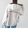 《予約》【WEB限定】ボア 配色 フード ブルゾン