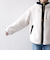 【WEB限定】ボア 配色 フード ブルゾン