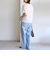 《予約》【WEB限定】〈手洗い可能〉チュール フェザー MIX ニット ベスト