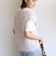 《予約》【WEB限定】〈手洗い可能〉チュール フェザー MIX ニット ベスト