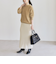 《予約》quaranciel:〈手洗い可能〉フェイクファー クルーネック コンパクト ニット プルオーバー