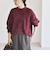 《予約》quaranciel:〈手洗い可能〉フェイクファー クルーネック コンパクト ニット プルオーバー