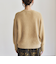 《予約》quaranciel:〈手洗い可能〉フェイクファー クルーネック ポケット スナップ カーディガン