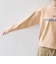 《一部予約》〈手洗い可能〉モールヤーン クルーネック ロゴ 千鳥柄 プルオーバー
