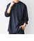 SHIPS any: 360° THE CIRCLE STRETCH ジャガード ジャージー ポケット Tシャツ(ロンT/セットアップ対応)◆