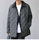 【SHIPS any別注】TAION:〈手洗い可能〉ダイヤキルト ダウン ハーフコート 25AW◆