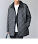【SHIPS any別注】TAION:〈手洗い可能〉ダイヤキルト ダウン ハーフコート 25AW◆