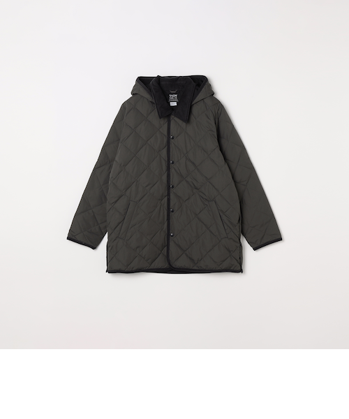 SHIPS any別注】TAION:〈手洗い可能〉ダイヤキルト ダウン ハーフ