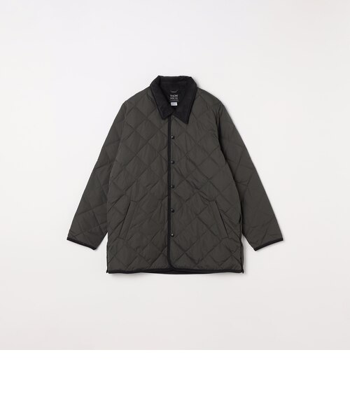 SHIPS any別注】TAION:〈手洗い可能〉ダイヤキルト ダウン ハーフ