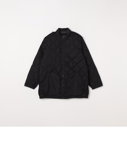 SHIPS any別注】TAION:〈手洗い可能〉ダイヤキルト ダウン ハーフ