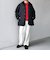 【SHIPS any別注】TAION:〈手洗い可能〉ダイヤキルト ダウン ハーフコート 25AW◆