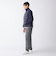【WEB限定/SHIPS別注】TAION:〈手洗い可能〉ハイネック ダブルジップ ニットスリーブダウンジャケット