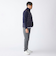 【WEB限定/SHIPS別注】TAION:〈手洗い可能〉ハイネック ダブルジップ ニットスリーブダウンジャケット