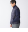 【WEB限定/SHIPS別注】TAION:〈手洗い可能〉ハイネック ダブルジップ ニットスリーブダウンジャケット