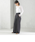 《予約》s.oyamadaコラボ:〈手洗い可能〉シアー テレコ ロング スリーブ TEE